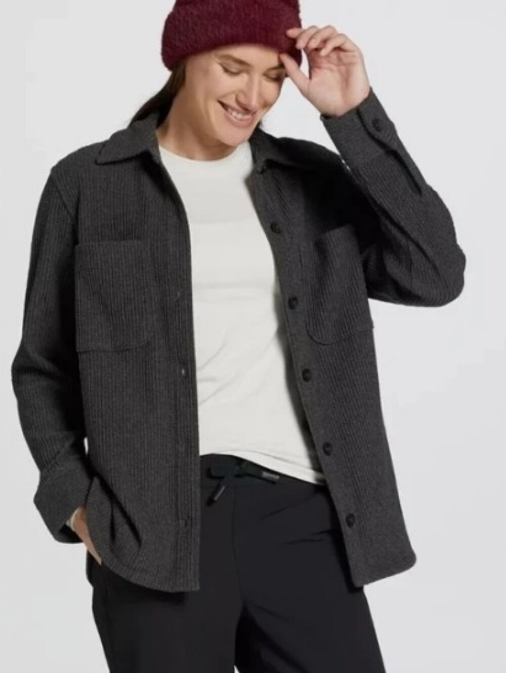 Alpine Design Womens Wanderful Textured Shacket